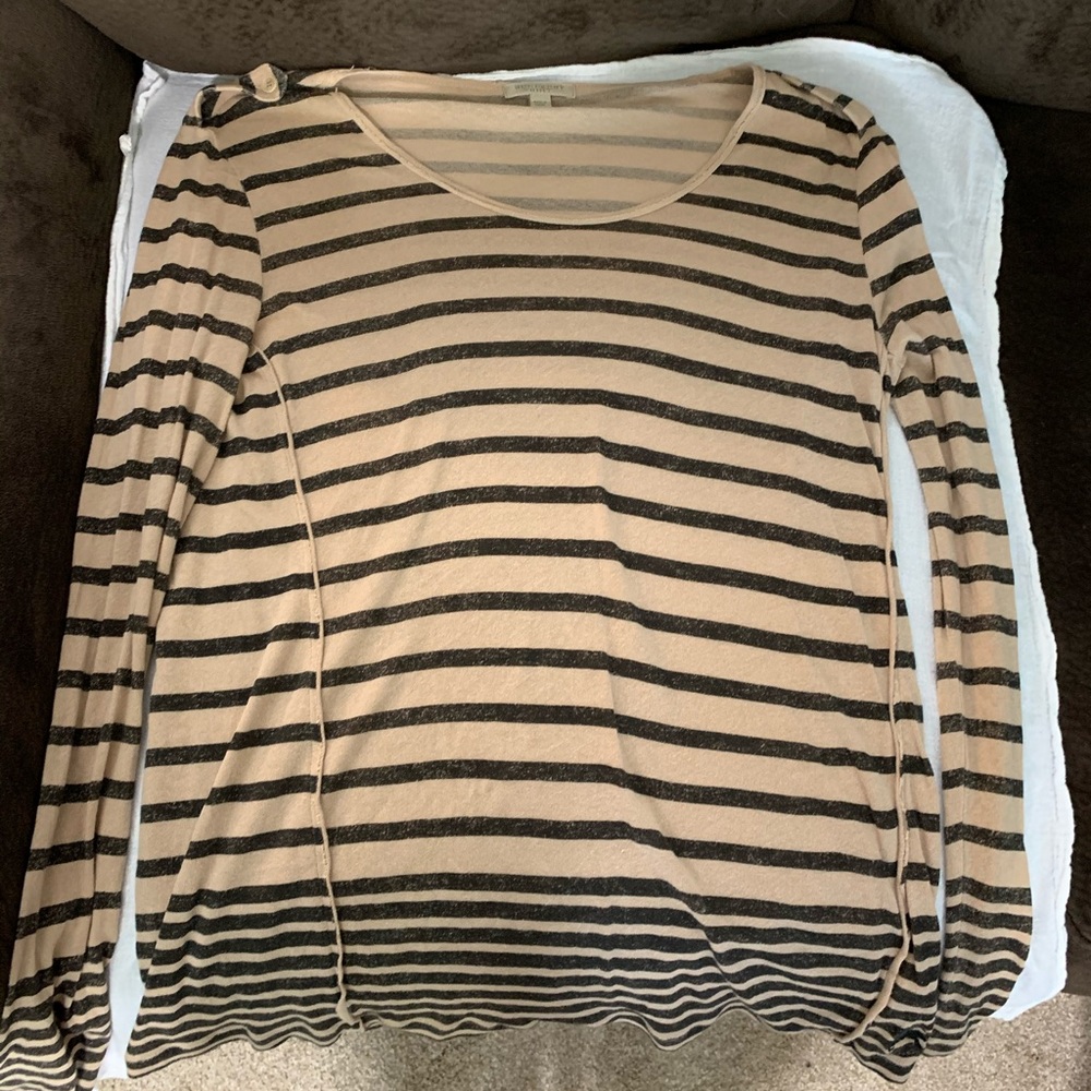 Burberry Brit long-sleeved striped shirt